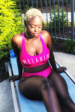 Load image into Gallery viewer, Sexy MELANIN Letter Print Bikini Set Swimwear Women High Waist Bikinis 2019 mujer Swimming suit women monokini Push Up biquini