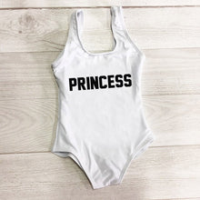 Load image into Gallery viewer, Mother and Daughter PRINCESS Letter Print One Piece Swimwear