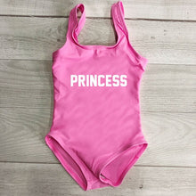 Load image into Gallery viewer, Mother and Daughter PRINCESS Letter Print One Piece Swimwear