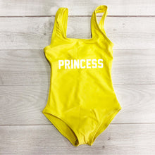 Load image into Gallery viewer, Mother and Daughter PRINCESS Letter Print One Piece Swimwear