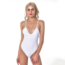 Load image into Gallery viewer, Sexy Cross Back One Piece Swimsuit